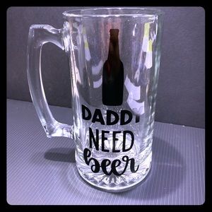Large beer mug for Dad